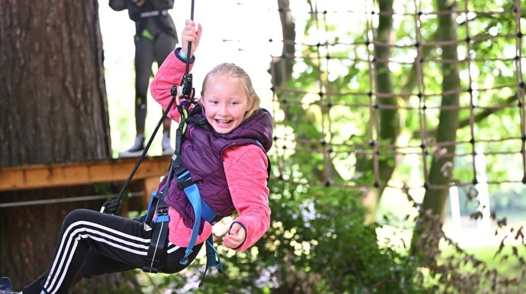 February half term outdoor adventure at Go Ape Salcey Forest