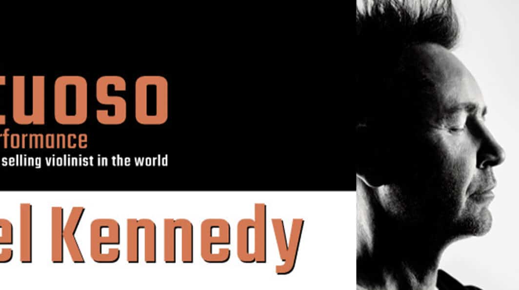 NIGEL KENNEDY a virtuoso concerto performance. Royal & Derngate, Northampton