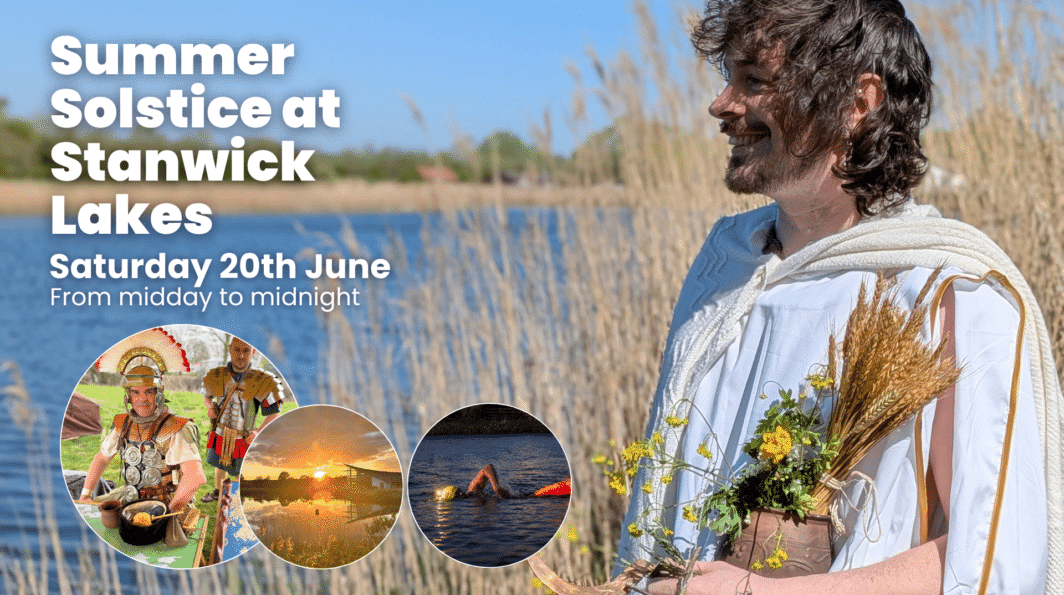 Summer solstice at Stanwick Lakes