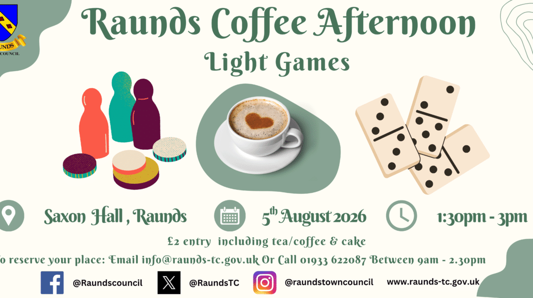 RAUNDS: Coffee Afternoon & Light Games