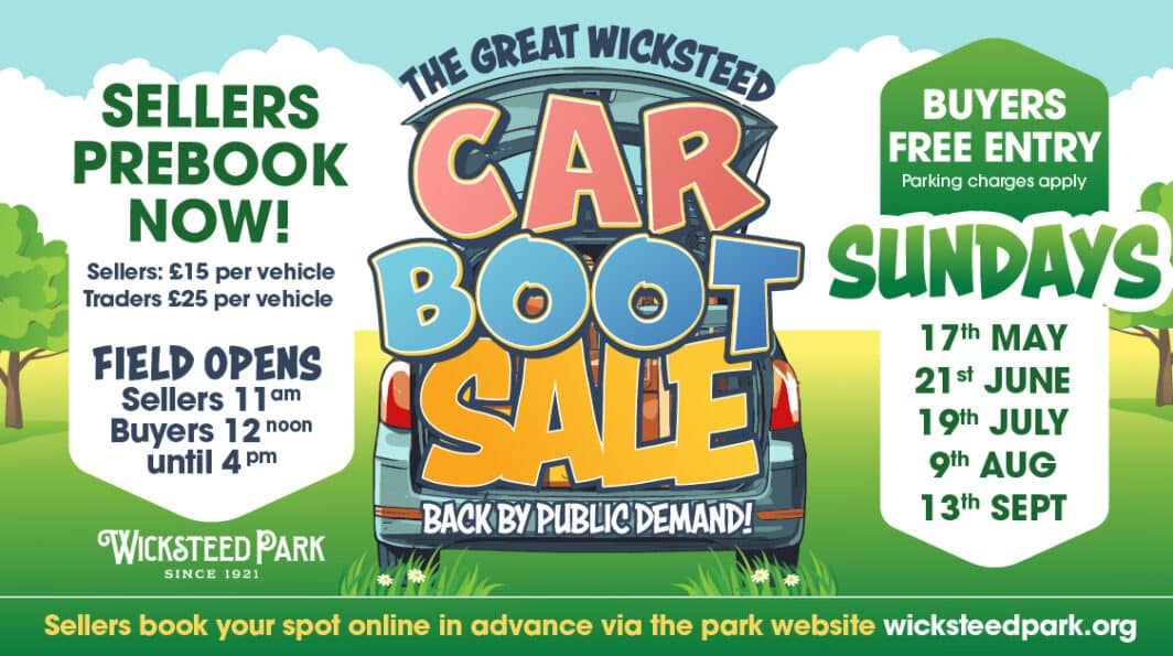 KETTERING: The Great Wicksteed Car Boot Sale