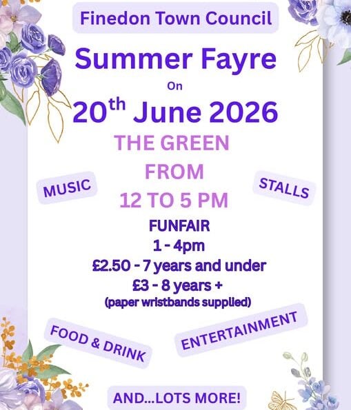 Finedon Town Council summer fayre