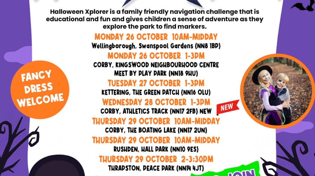 Halloween Family Xplorer Corby Athletics Track